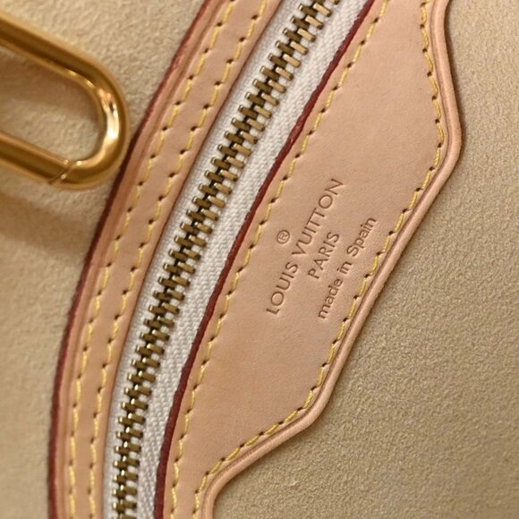 Louis Vuitton Damier Azur Hampstead MM Handbag N51206 CA0192 126230 - Picture 9 of 10